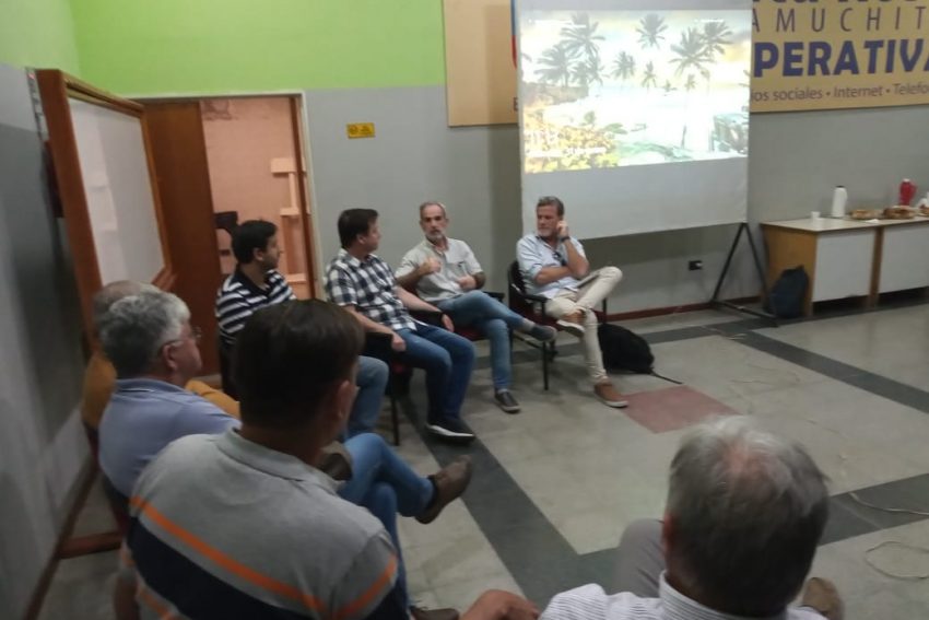 Visita de las autoridades de la Agencia Córdoba Conectividad