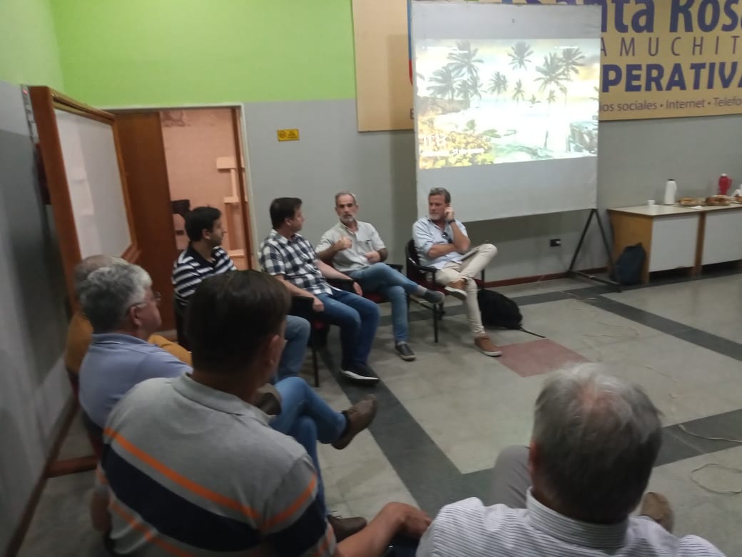Visita de las autoridades de la Agencia Córdoba Conectividad